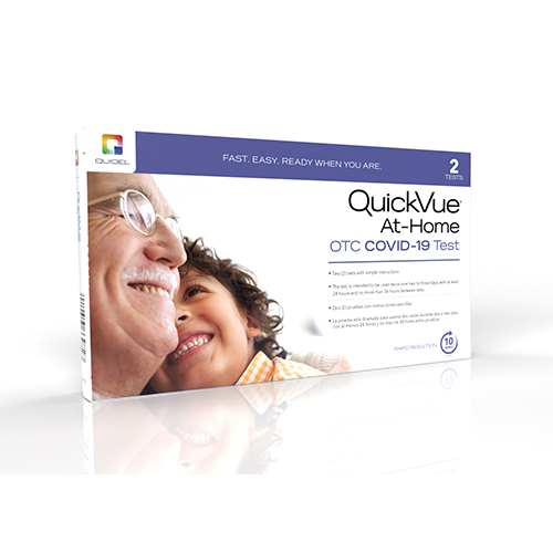 QuickVue At-Home OTC COVID-19 Test Package
